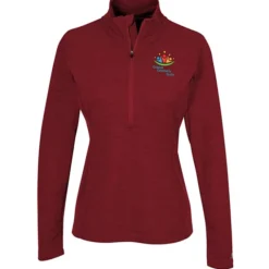 Russell Athletic Dri-Power Lightweight 1/2-Zip Pullover - Ladies'
