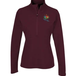 Russell Athletic Dri-Power Lightweight 1/2-Zip Pullover - Ladies'