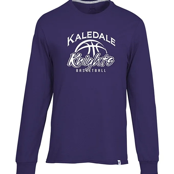 Russell Athletic Essential LS Performance Tee - Men's - Screen