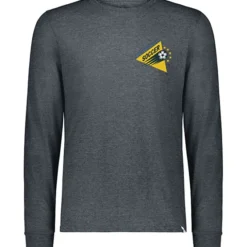 Russell Athletic Essential LS Performance Tee - Men's - Embroidered