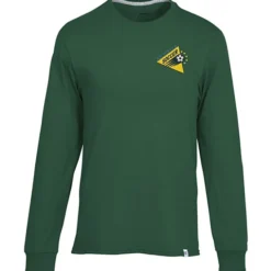 Russell Athletic Essential LS Performance Tee - Men's - Embroidered