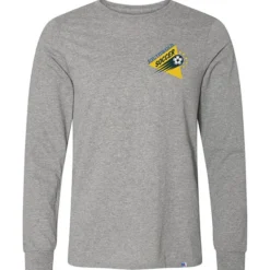 Russell Athletic Essential LS Performance Tee - Men's - Embroidered