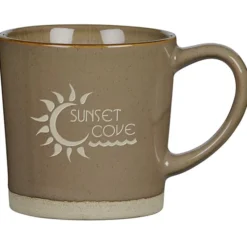 Rustic Coffee Mug - 12 oz - Deep Etch