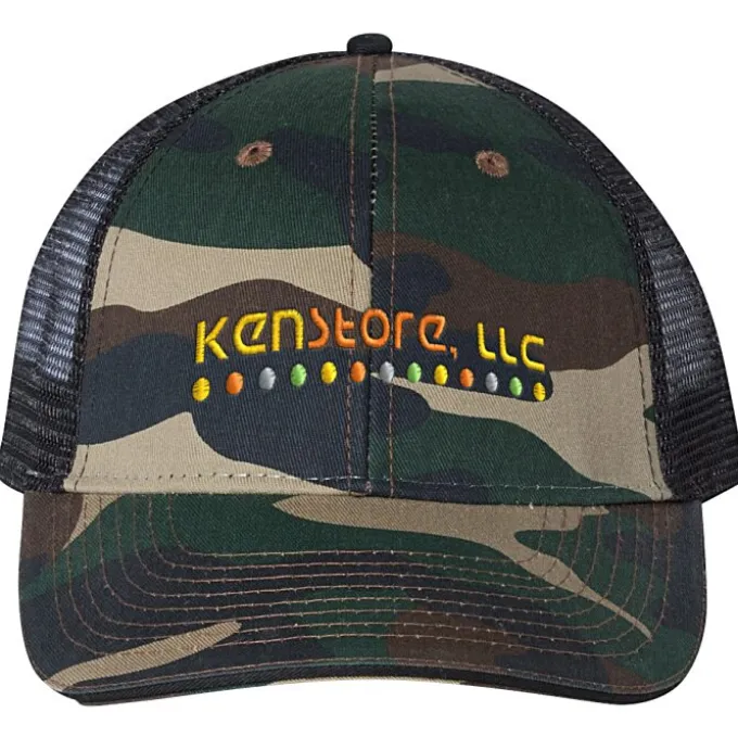 Sandwich Bill Trucker Cap - Camo