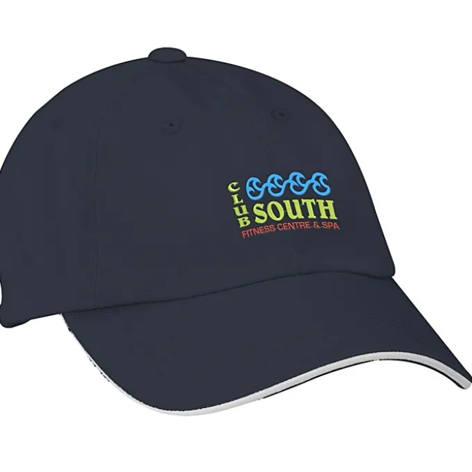 Sandwich Cap with Striped Closure - 24 hr