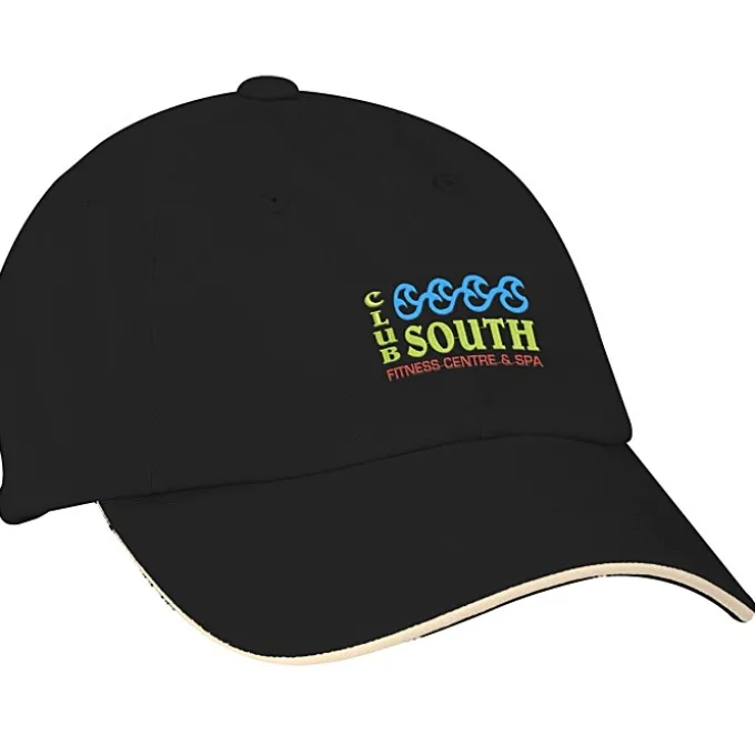 Sandwich Cap with Striped Closure - 24 hr