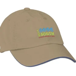 Sandwich Cap with Striped Closure - 24 hr