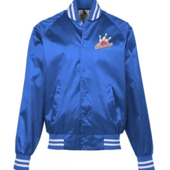 Satin Baseball Jacket