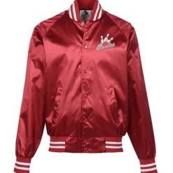 Satin Baseball Jacket