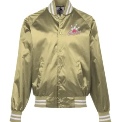 Satin Baseball Jacket