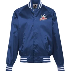 Satin Baseball Jacket
