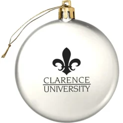 Satin Flat Ornament