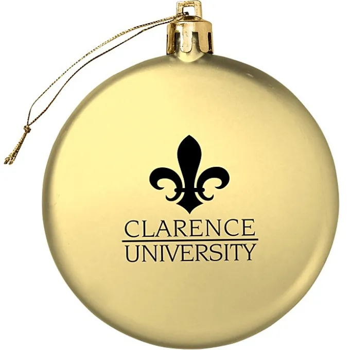 Satin Flat Ornament