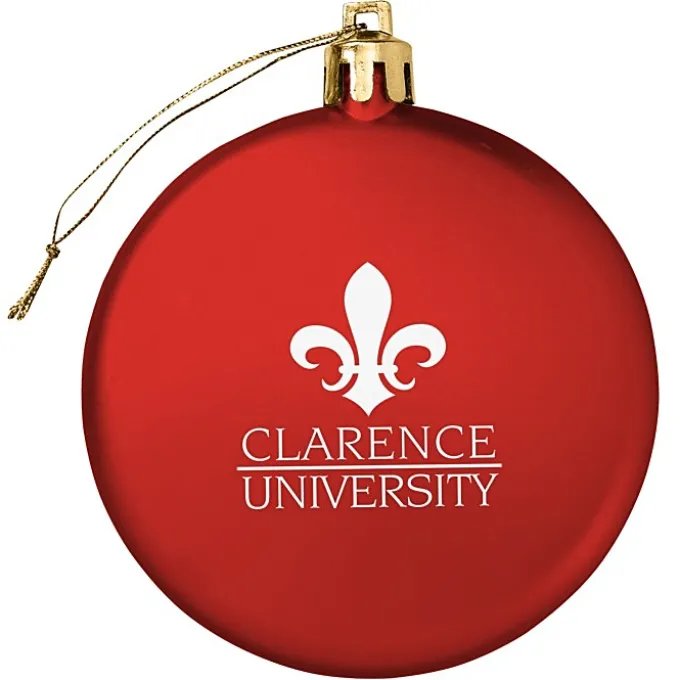 Satin Flat Ornament
