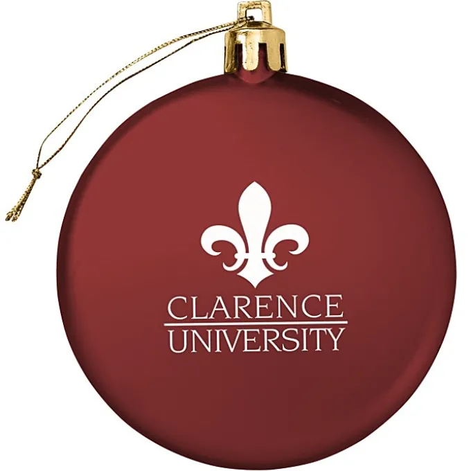 Satin Flat Ornament