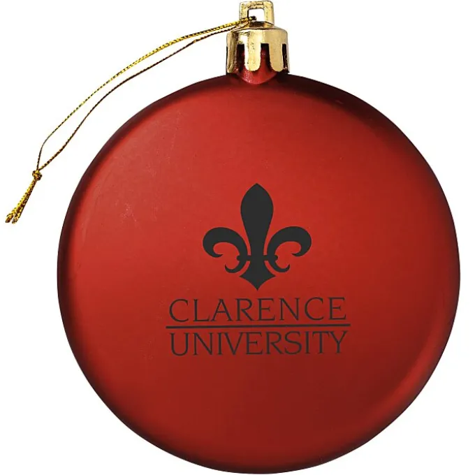 Satin Flat Ornament
