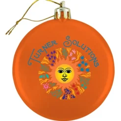 Satin Flat Ornament - Full Color