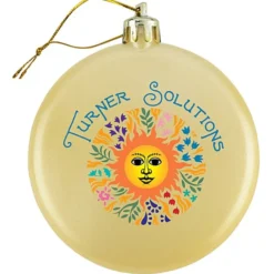 Satin Flat Ornament - Full Color