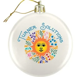 Satin Flat Ornament - Full Color