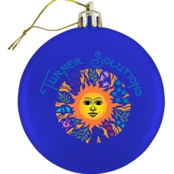 Satin Flat Ornament - Full Color