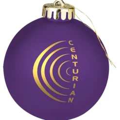 Satin Round Ornament