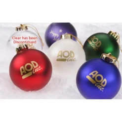 Satin Round Ornament - Full Color