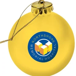 Satin Round Ornament - Full Color