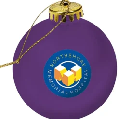 Satin Round Ornament - Full Color