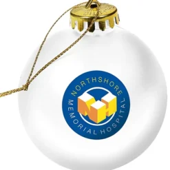 Satin Round Ornament - Full Color