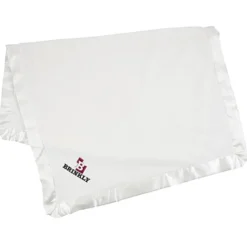 Satin Trim Tahoe Microfleece Baby Blanket