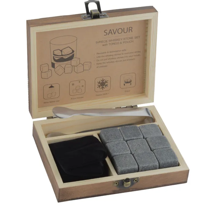 Savour 11-Piece Whiskey Stone Set