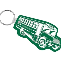 School Bus Soft Keychain - Opaque