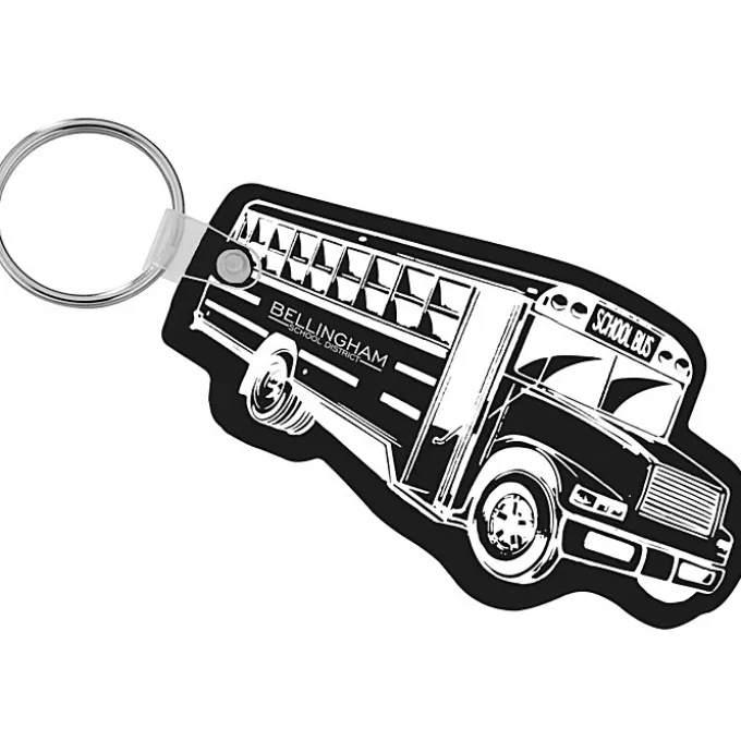 School Bus Soft Keychain - Opaque