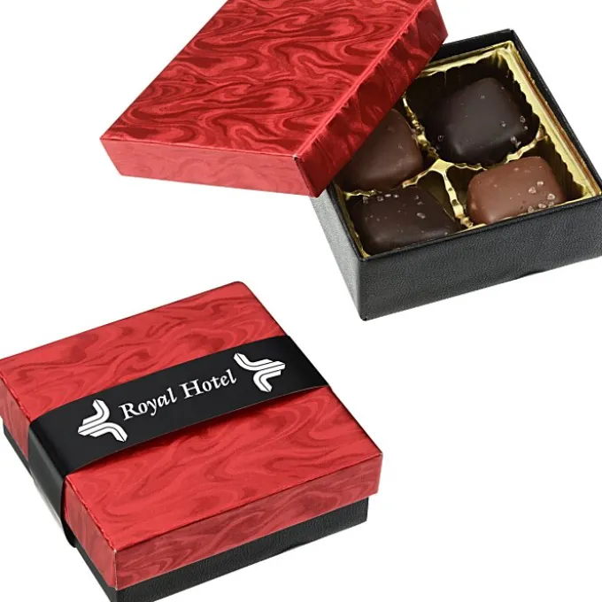 Sea Salt Caramel Gift Box - 4-Pieces