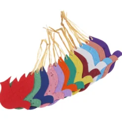 Seeded Paper Ornament - Dove