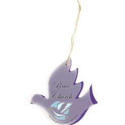 Seeded Paper Ornament - Dove