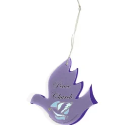 Seeded Paper Ornament - Dove