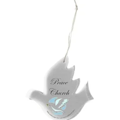 Seeded Paper Ornament - Dove