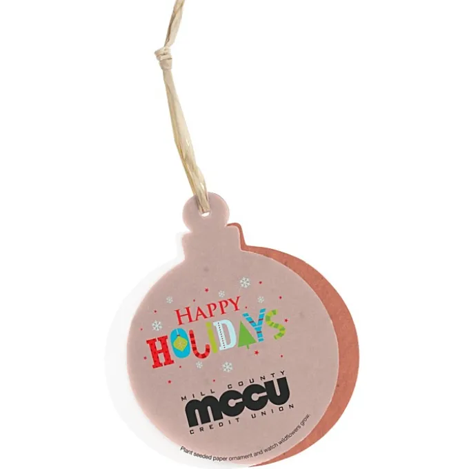 Seeded Paper Ornament - Ornament