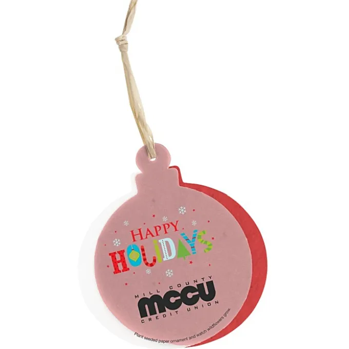 Seeded Paper Ornament - Ornament