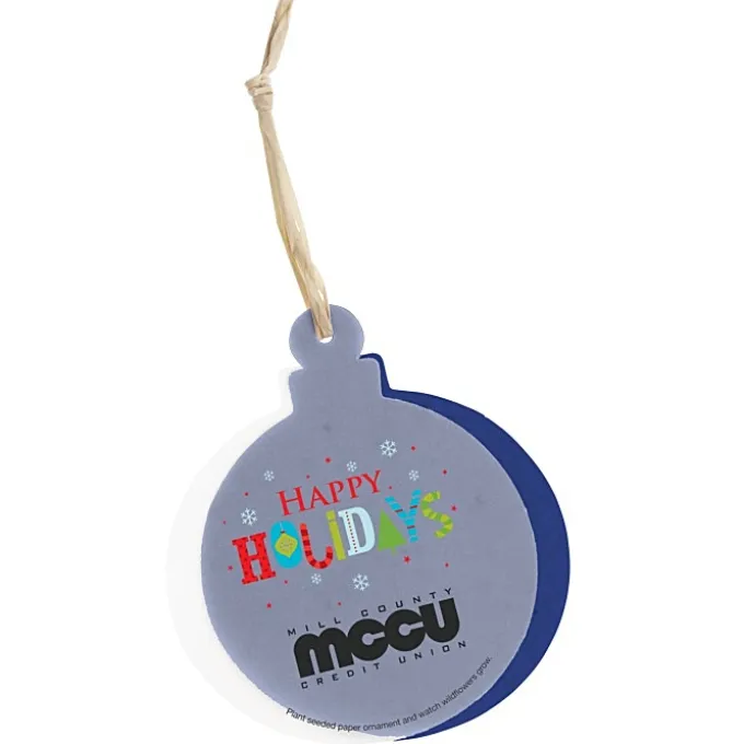 Seeded Paper Ornament - Ornament