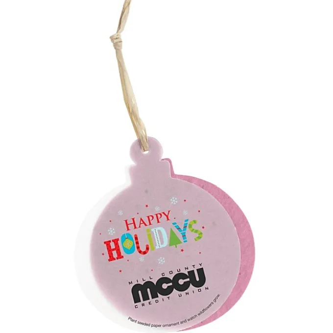 Seeded Paper Ornament - Ornament