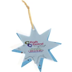 Seeded Paper Ornament - Star