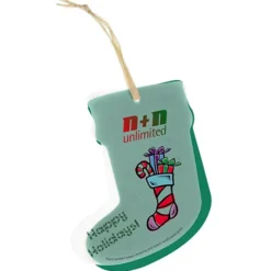 Seeded Paper Ornament - Stocking