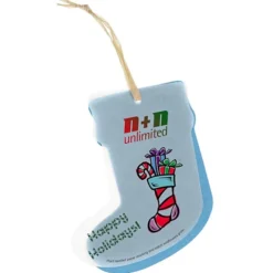 Seeded Paper Ornament - Stocking
