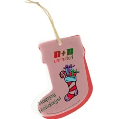 Seeded Paper Ornament - Stocking