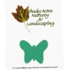 Seeded Paper Shapes Mailer/Postcard - 4 inches x 5 inches Butterfly