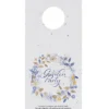 Seed Paper Die-Cut Bottle Neck Tag