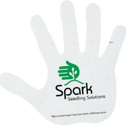 Seed Paper Shapes - Hand