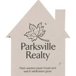 Seed Paper Shapes - House - Colors